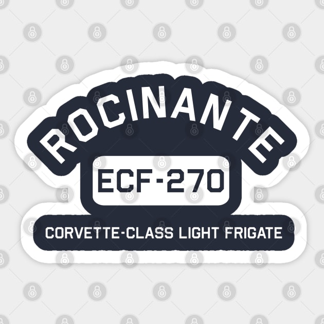 Rocinante Crew V2 Sticker by PopCultureShirts